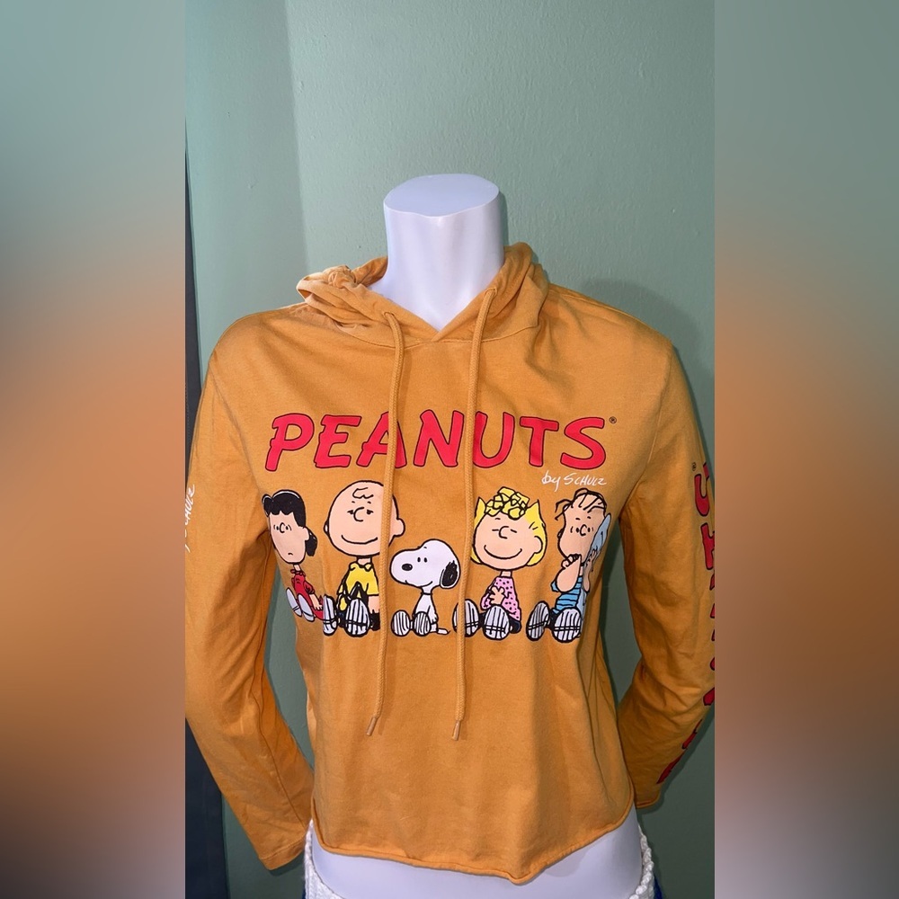 Peanuts Mustard Yellow Hoodie